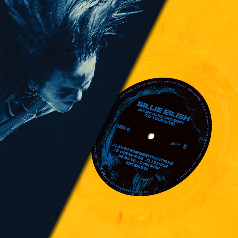 HIT ME HARD AND SOFT: THE TOUR (LIVE) VINYL