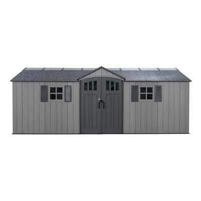 01015edb-5e9c-449f-935f-bbe6762078bb Lifetime 20 x 8 Foot Outdoor Storage Shed