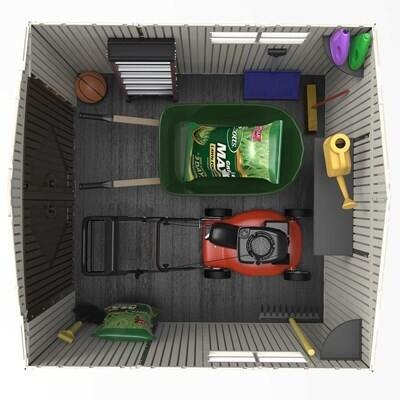 0407236a-7df0-49c5-bc3a-a428caa79026 Lifetime 7 Ft. x 7 Ft. Outdoor Storage Shed