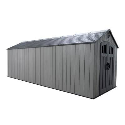 04936fcf-cdcd-4799-9215-8489632f1cd4 Lifetime 20 x 8 Foot Outdoor Storage Shed