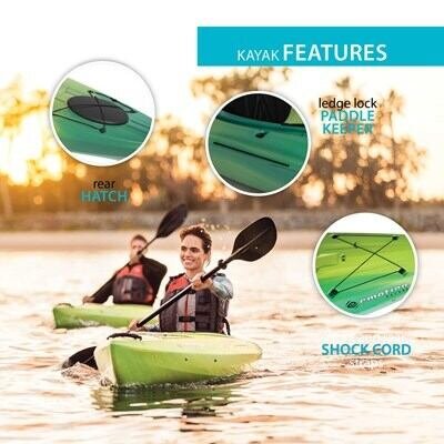 0770370a-4473-4471-8bd1-3dd0d3783bf7 Emotion Tide 103 Sit-Inside Kayak (Paddle Included)