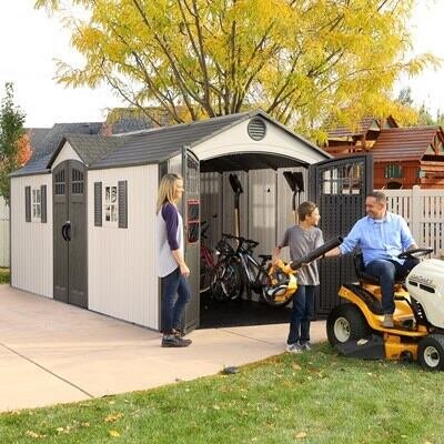 1077a34f-ee6b-4924-b7b9-4c011ff77006 Lifetime 20 Ft. x 8 Ft. Outdoor Storage Shed