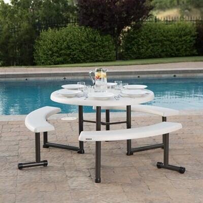 122ae847-57a5-4553-a345-12c6cd6b3160 Lifetime 44-Inch Round Picnic Table
