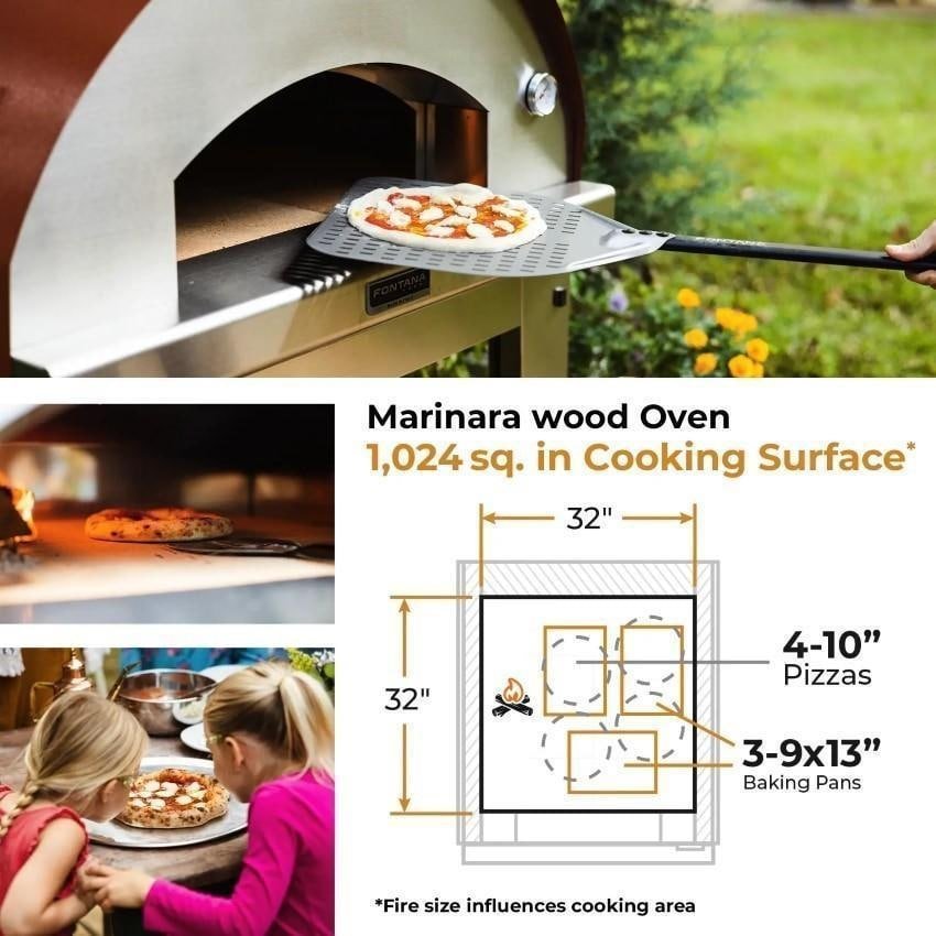 12b719d02a75eceeedd1df07020ef41a-1 Fontana Forni Marinara Wood-Fired Pizza Oven – Anthracite – FTMARIN-A