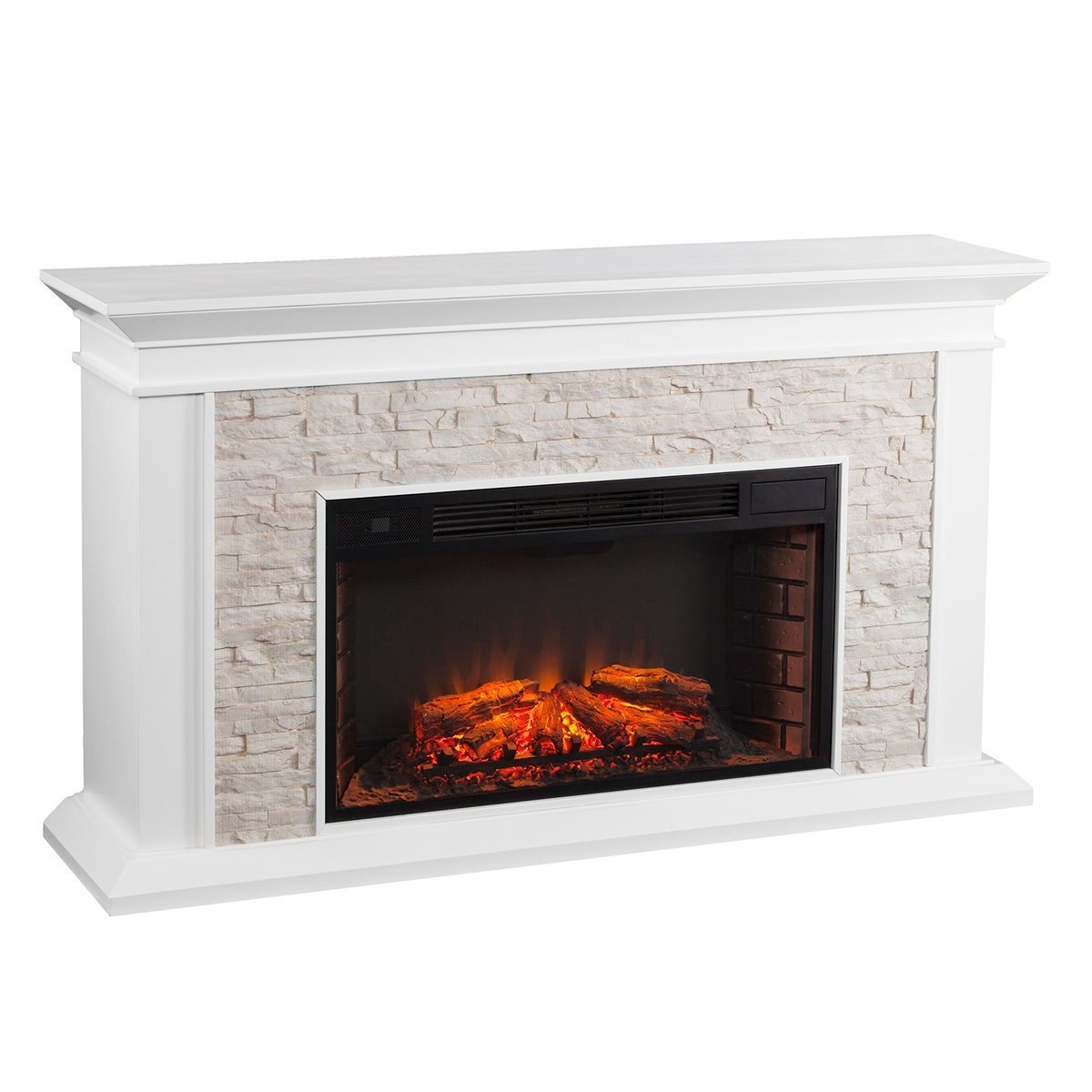 168-1 Ceonna Electric Fireplace Winston Porter Finish