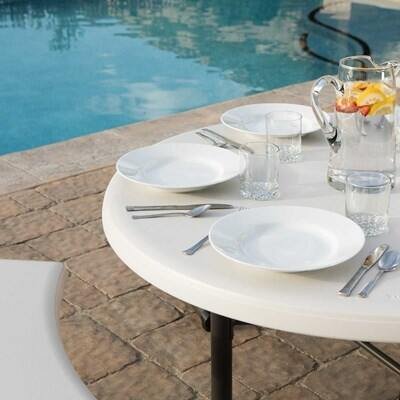 1733258b-e99d-4903-b6f2-7ec88de9341a Lifetime 44-Inch Round Picnic Table