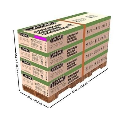 17d20444-df57-41c6-b802-74dbe1093f7a Lifetime 20 x 8 Foot Outdoor Storage Shed
