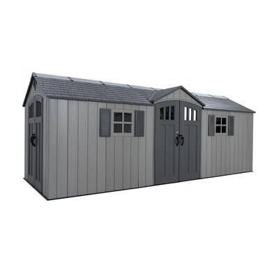 1a4848cc-5aa3-4ab5-8ed8-83adb6a7ace9 Lifetime 20 x 8 Foot Outdoor Storage Shed