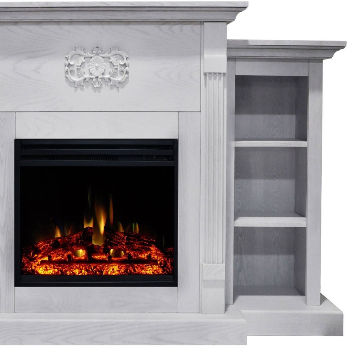203-2-1 Cambridge Sanoma Electric Fireplace and Display ·