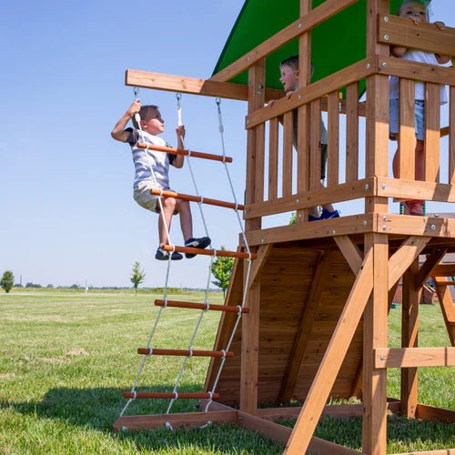 2101050_LIFESTYLE Backyard Discovery Grayson Peak Swing Set