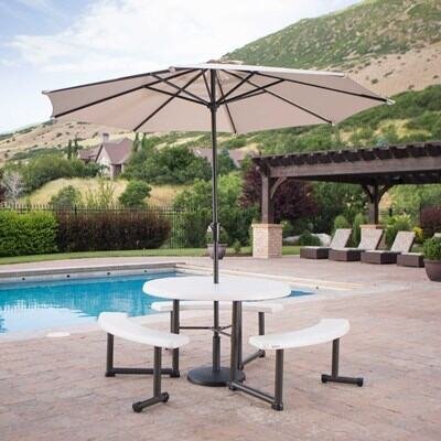 211af09b-68d4-4449-a296-876ca27051ea Lifetime 44-Inch Round Picnic Table