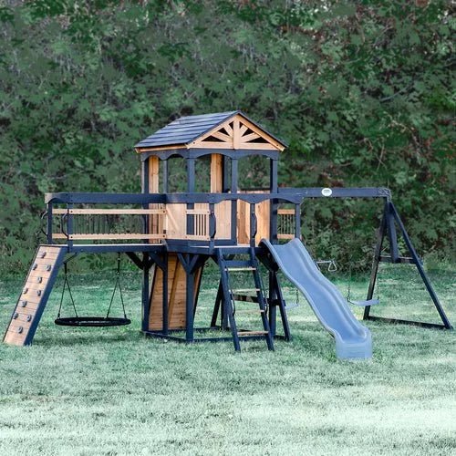 2300354-TIMBER-LIFESTYLE-1 Backyard Discovery Timber Crossing Swing Set