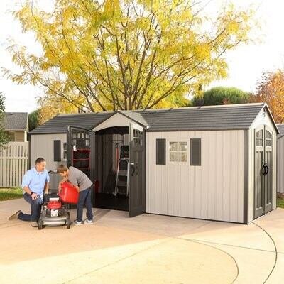 24db0e41-fb87-4c69-aeb5-5586278b4eee Lifetime 20 Ft. x 8 Ft. Outdoor Storage Shed