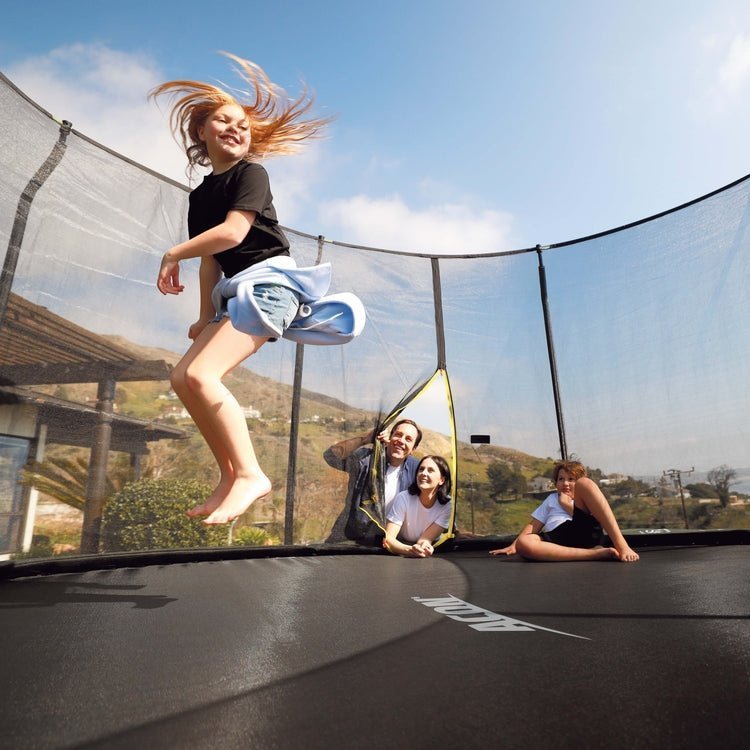 305-2-1 Acon Air 15ft Round Trampoline with Premium Net and Ladder