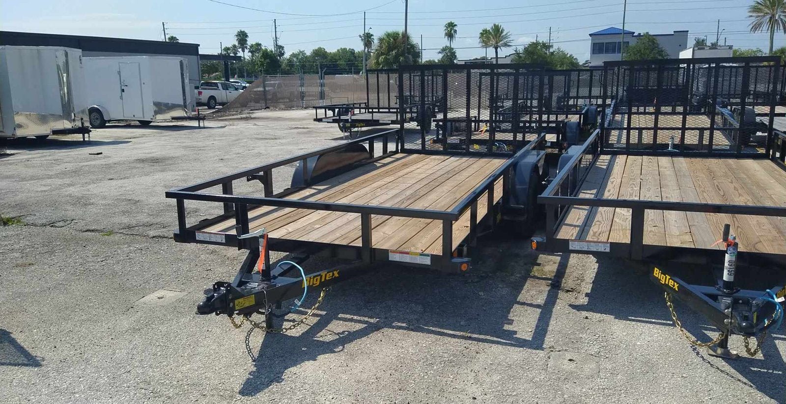 364535224_663072135735075_9148188714231501821_n 7X16 Big Tex Tandem Axle Pipe Black Utility Trailer (70PI-16XBK4RG-GA)