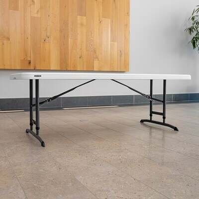 3fc8c817-e2f1-4d12-9f52-07d7ac564278 Lifetime 6-Foot Adjustable Height Folding Nesting Table