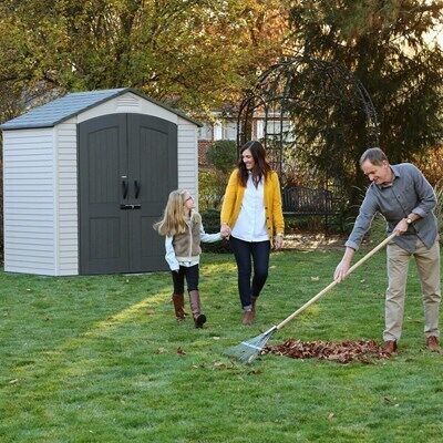 3fc9c98b-760e-4451-9716-a214373f48d3 Lifetime 7 Ft. x 4.5 Ft. Outdoor Storage Shed