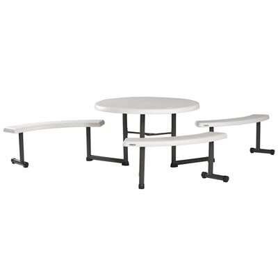 40006631-11b3-44e4-a698-4d5f857a42ee Lifetime 44-Inch Round Picnic Table