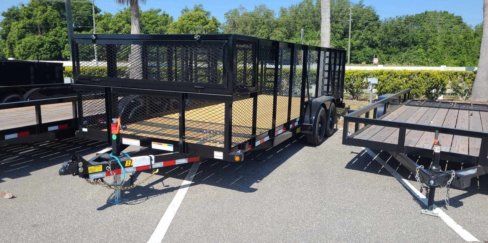 438065367_960863375825602_2784554221943742908_n 20 Foot Big Tex Landscaping Special Black Equipment Trailer (10LR-20BK-P4)