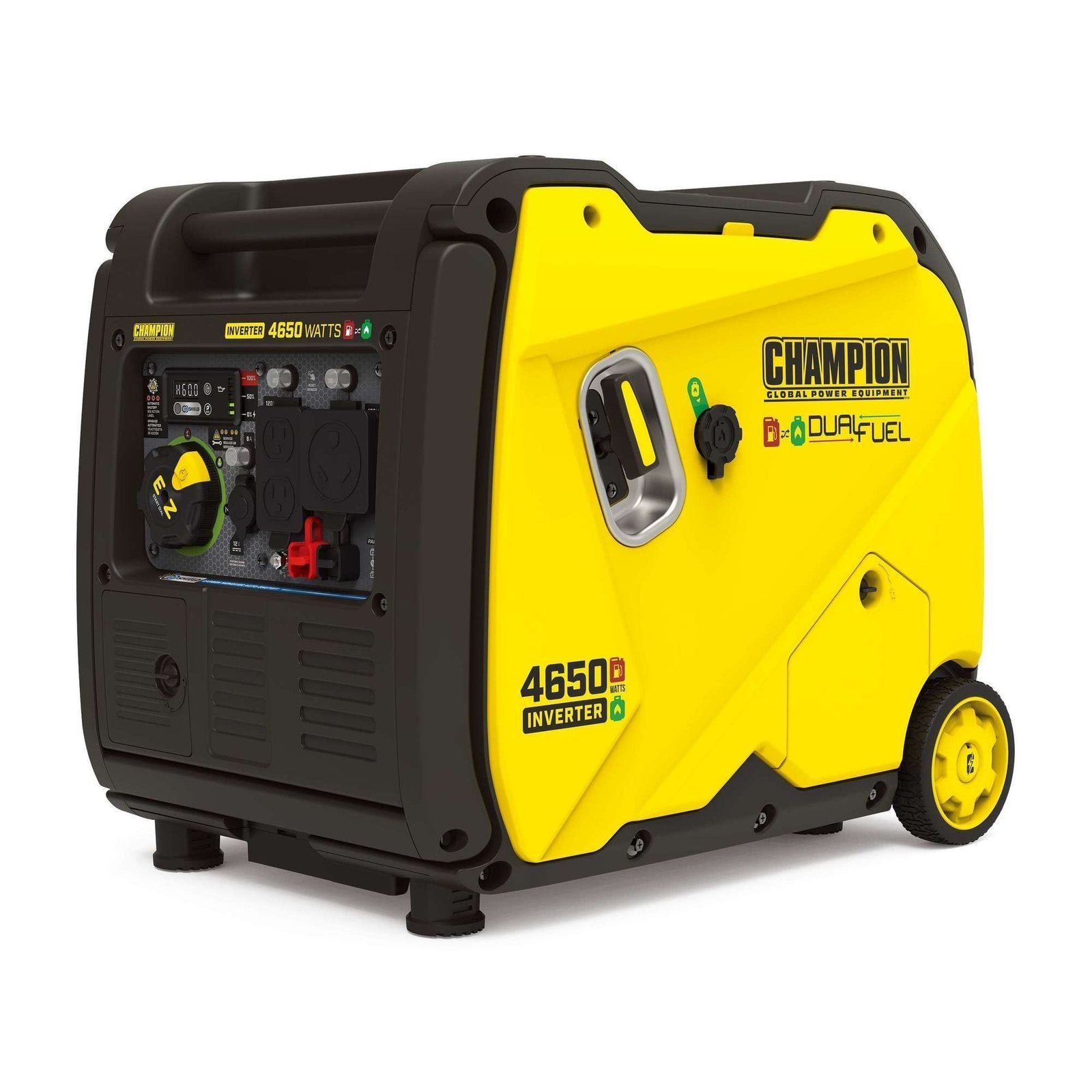 453 Champion 200994 3650/4650W Dual Fuel Inverter Generator