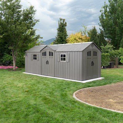 4572a535-3678-48b1-9c90-280c90a62d54 Lifetime 20 x 8 Foot Outdoor Storage Shed