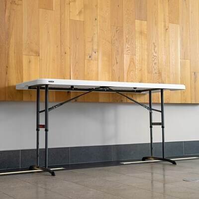 4bcbbfb0-c1bf-4f26-a608-ab70b2a77753 Lifetime 6-Foot Adjustable Height Folding Nesting Table