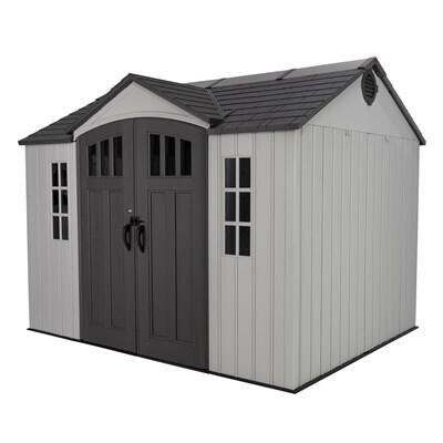 4f972563-aa3f-4a06-8c37-feca04cd5bbd Lifetime 10 Ft. X 8 Ft. Side Entry Outdoor Storage Shed