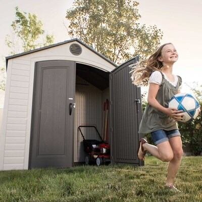 536ec8fa-3b46-4ebc-9cae-f94780c74830 Lifetime 8 Ft. x 5 Ft. Outdoor Storage Shed