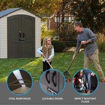 5665d793-9f30-494d-9e77-4c783f5af978 Lifetime 7 Ft. x 4.5 Ft. Outdoor Storage Shed