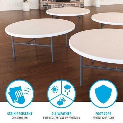 57f71845-1546-475d-9573-6bee7f04d5b6 Lifetime 72-Inch Round Table (Commercial)