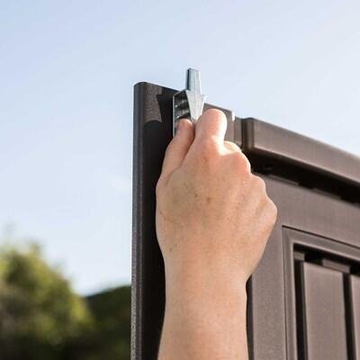 57fa7aaa-612f-402a-9028-f855d4a16233 Lifetime 8 Ft. x 5 Ft. Outdoor Storage Shed