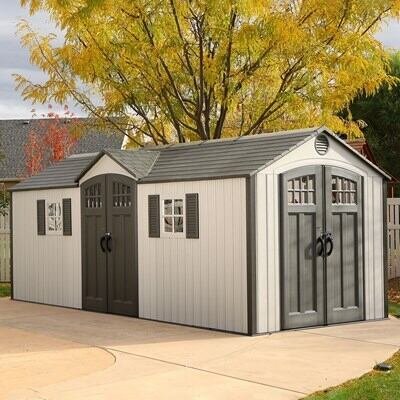 5c2b72d3-53f1-417a-b8fe-e16f23ea0e86 Lifetime 20 Ft. x 8 Ft. Outdoor Storage Shed