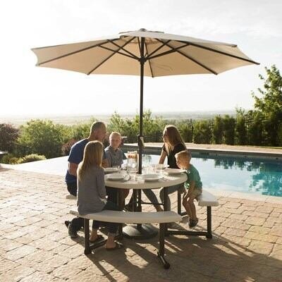 5d72c359-c0b4-430e-80ff-16457289f8da Lifetime 44-Inch Round Picnic Table