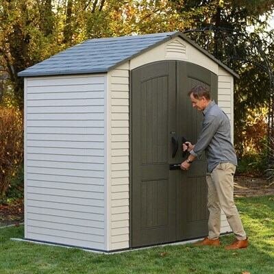 60abe513-eb75-4ba0-9825-b5e308aaf6b3 Lifetime 7 Ft. x 4.5 Ft. Outdoor Storage Shed