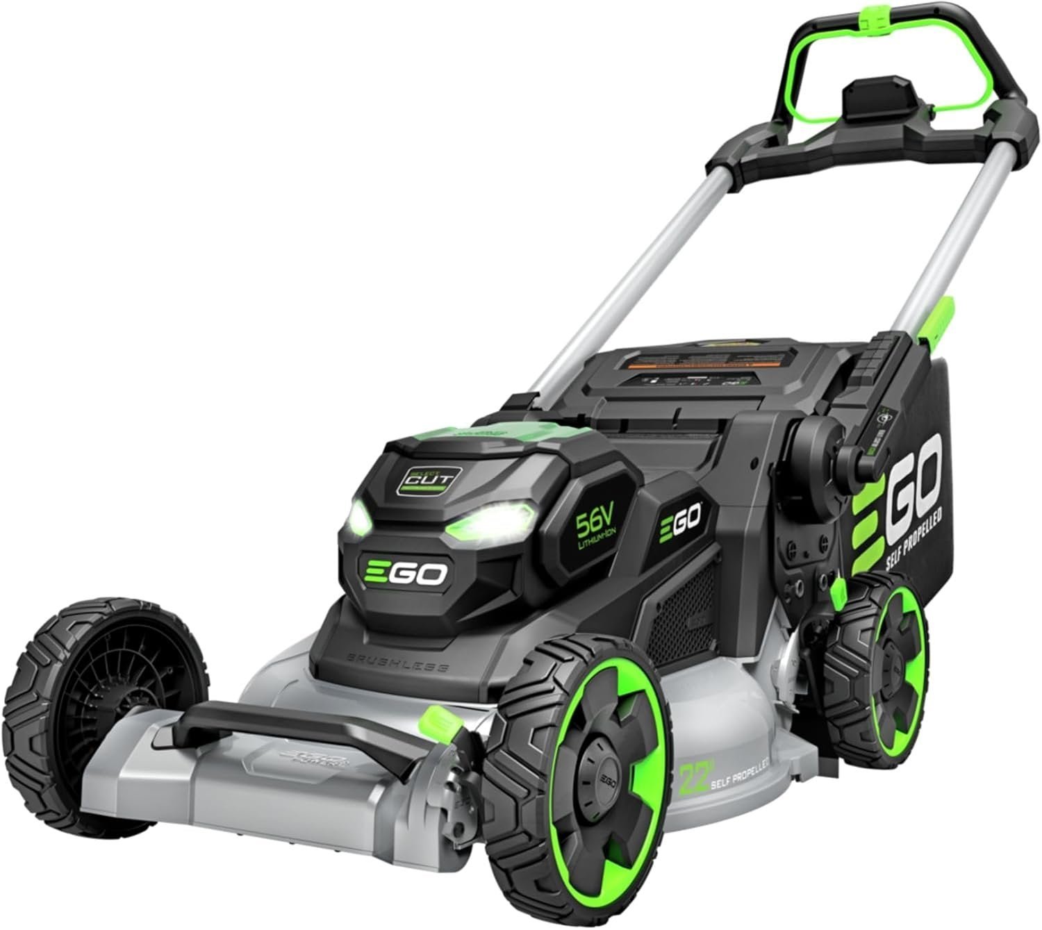 61ly6hiuaTL._AC_SL1500_-1 EGO Power+ LM2200SP 22″ Aluminum Deck Select Cut Self-Propelled Lawn Mower