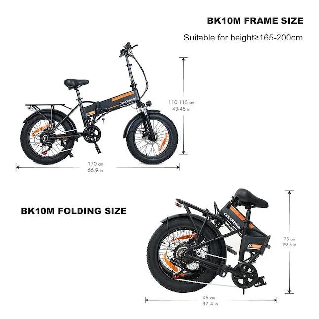 64875818 Colorway ORANGE Electric Bike