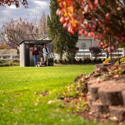 6548afcf-65a5-45b7-9cfa-397141d5e89c Lifetime 8 ft. X 5 ft. Modern Shed