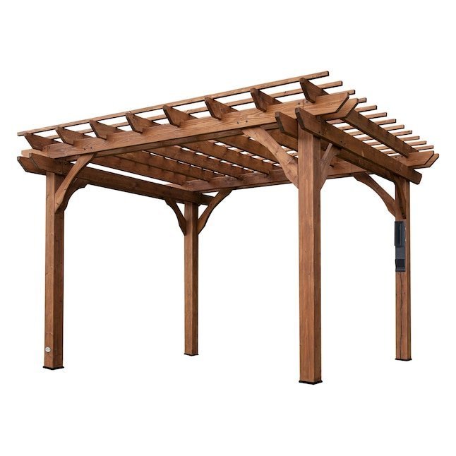 70166786-1 Backyard Discovery 10′ x 12′ Cedar Pergola