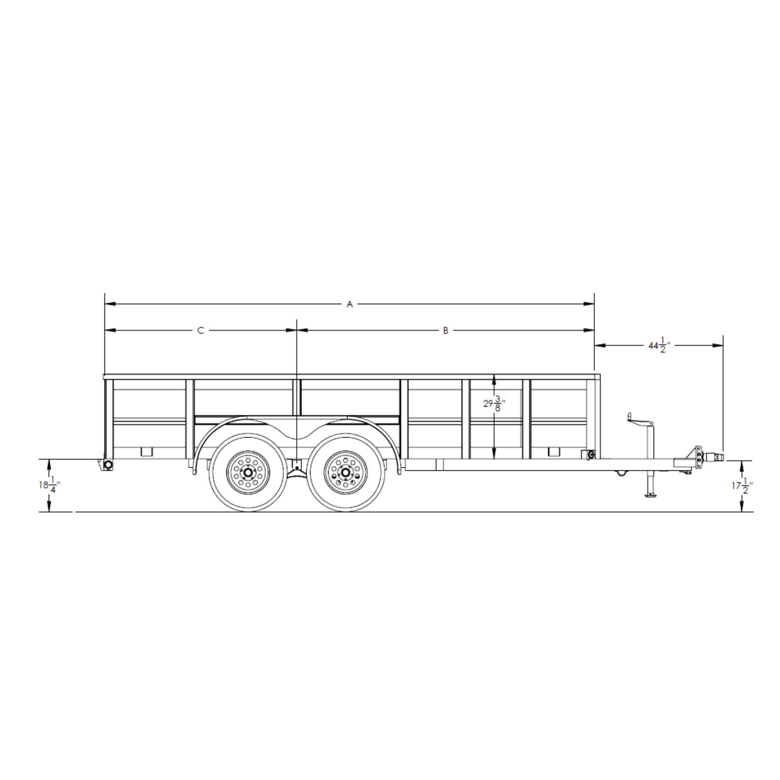 70tv_1 Big Tex Tandem Axle Vanguard Trailer