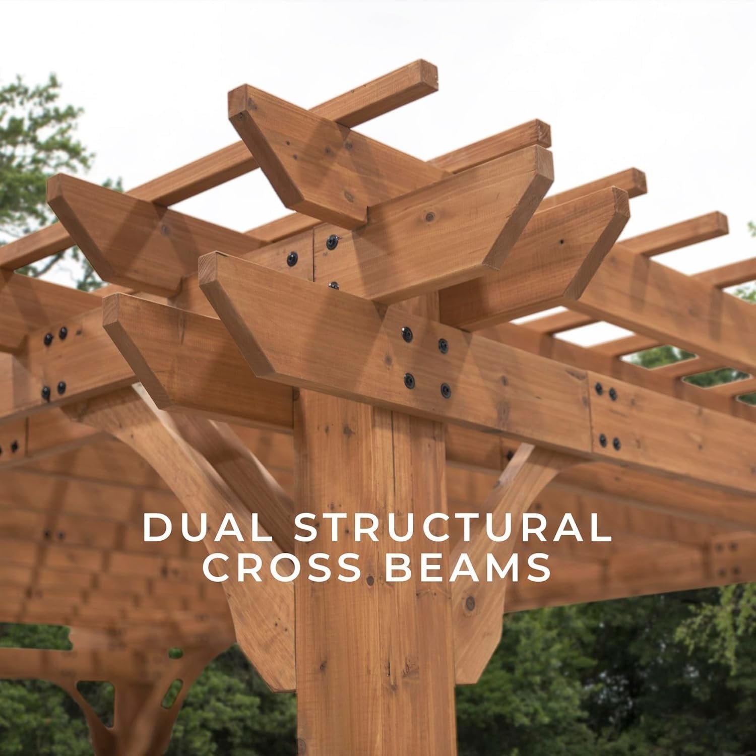 71AC0nCMazL._AC_SL1500 Backyard Discovery Beaumont Pergola