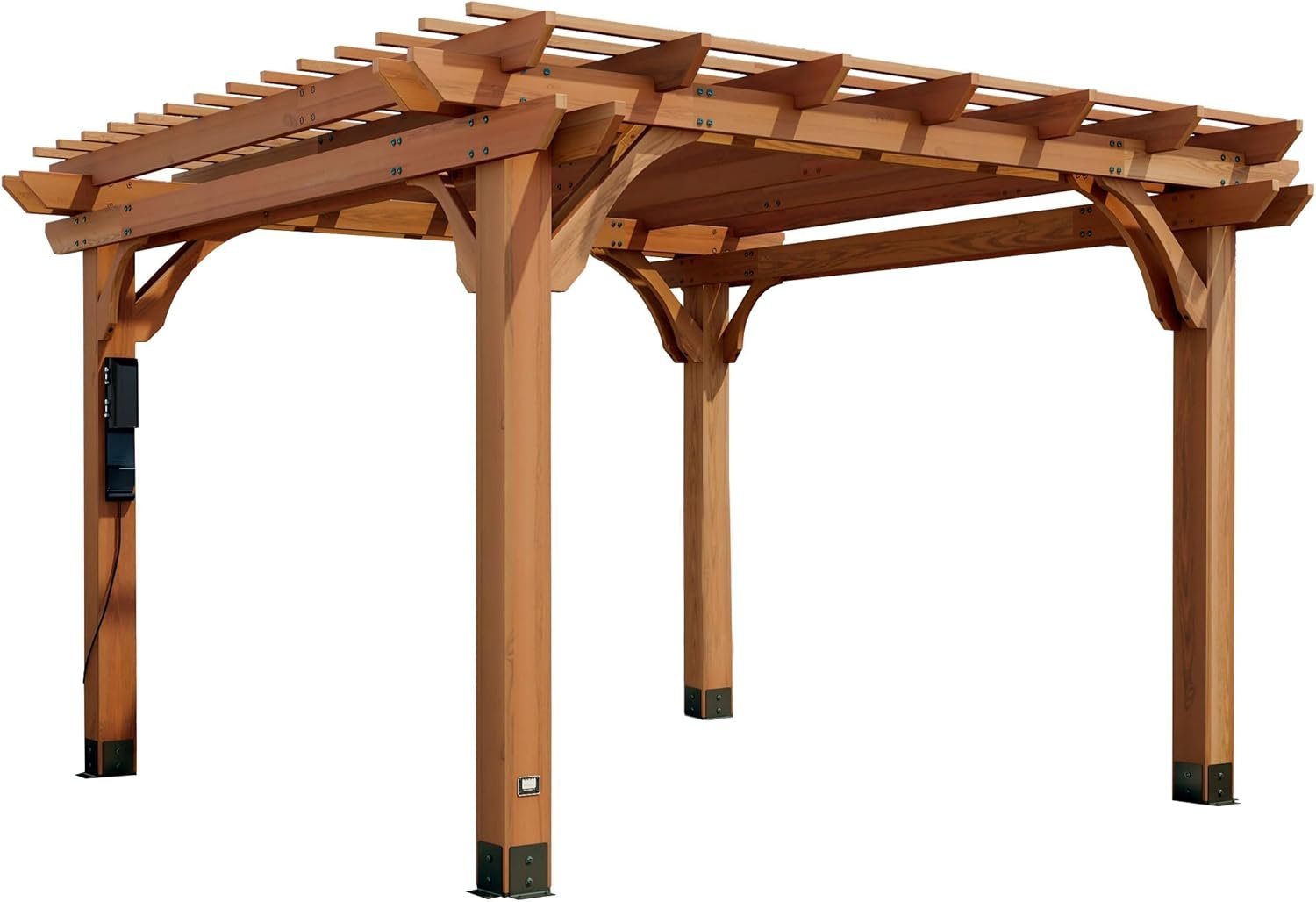 71Fucc70k7L._AC_SL1500 Backyard Discovery Beaumont Freestanding Pergola 2101579COM