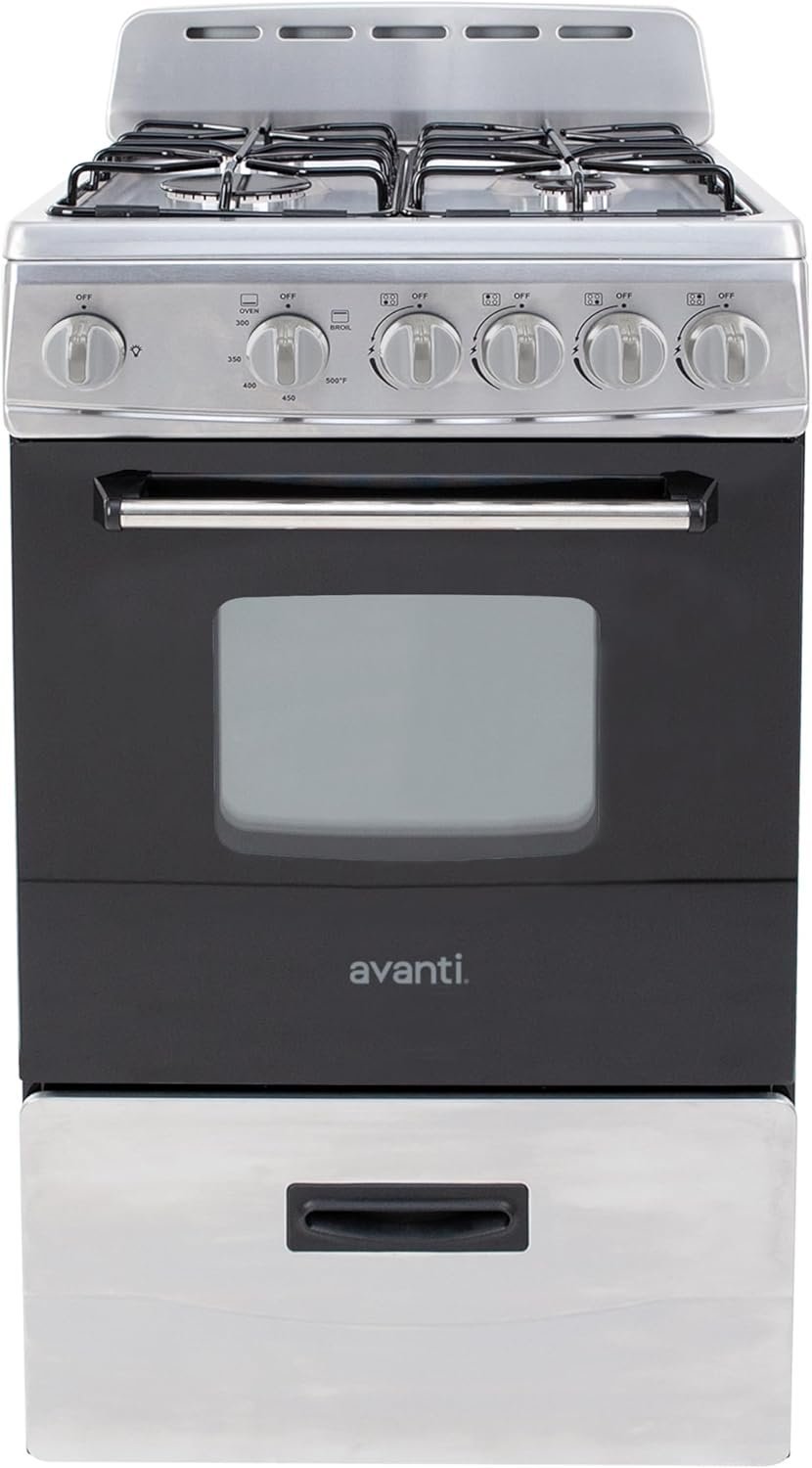 71bB3H68ZL._AC_SL1500_-1 Avanti GR2013CSS 20″ Freestanding Gas Range