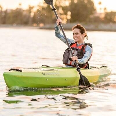 72028ae5-7496-46ae-b22a-e89f1cae0f75 Emotion Tide 103 Sit-Inside Kayak (Paddle Included)