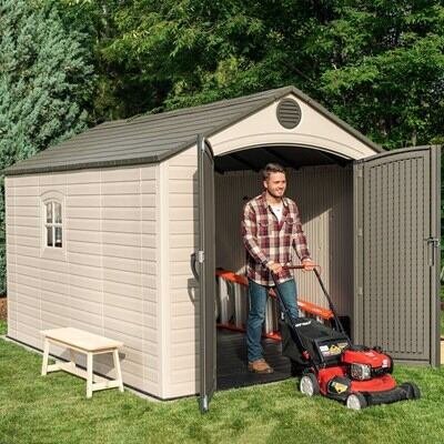 75a5b8bf-aff4-41e1-86b7-4ad847fe10e5 Lifetime 8 Ft. x 12.5 Ft. Outdoor Storage Shed