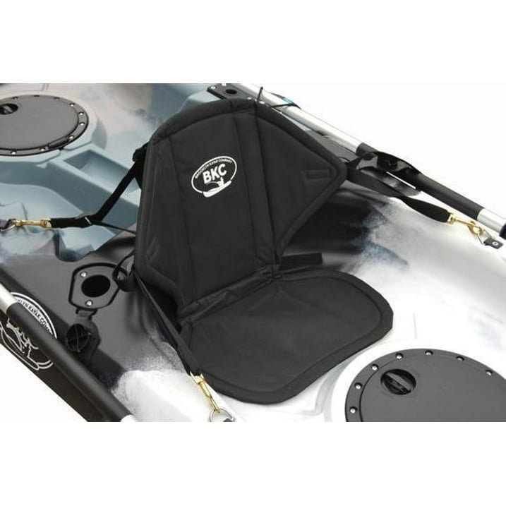 791 Brooklyn Kayak UH-FK184-GRY 9 ft. 2 in. Sit on Top Single Fishing Kayak Seat And Paddle – Grey Camo
