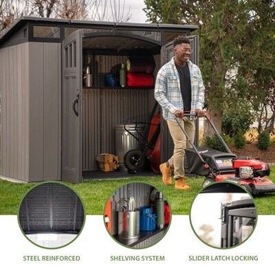 7c3a2b15-03db-45b3-aa40-2e5827571413 Lifetime 8 ft. X 5 ft. Modern Shed