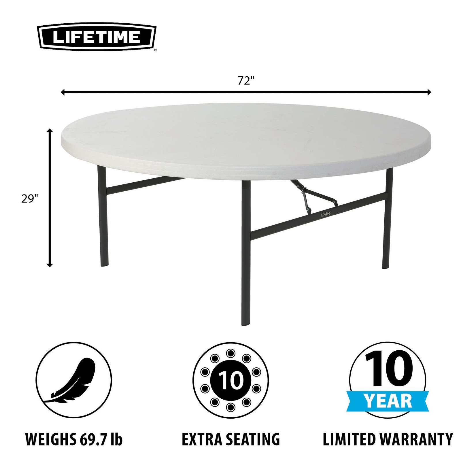 7d6d63a9-e580-48a7-82fb-3e8f3411ad57 Lifetime 72-Inch Round Tables (12) and Chairs Combo (120) - Commercial