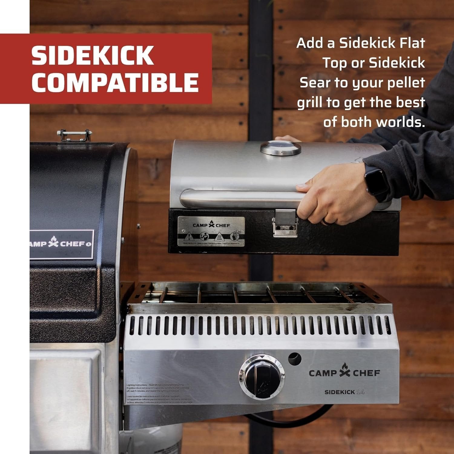 817LT7XfZfL._AC_SL1500 Camp Chef Woodwind Pro 36 Pellet Grill PG36WWSB