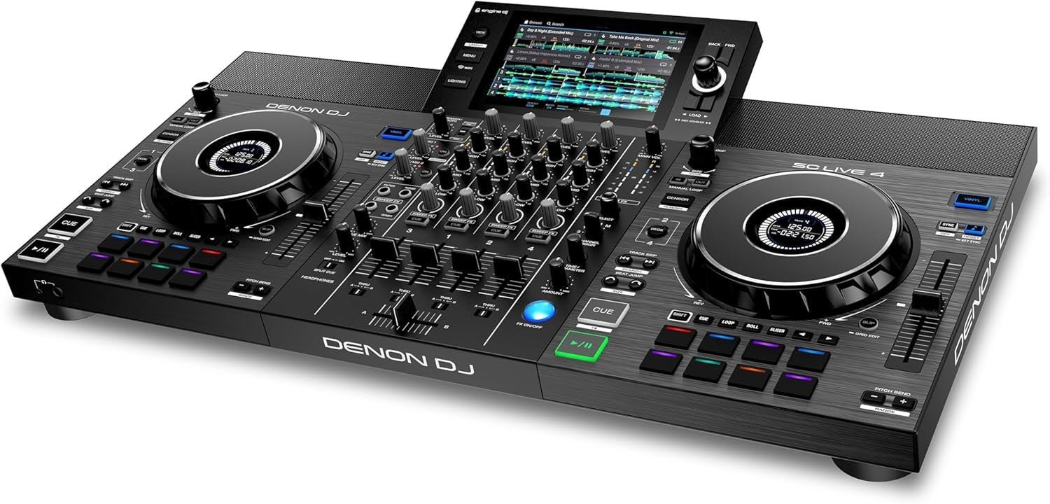 81RCpYcf4PL._AC_SL1500 Denon DJ SC LIVE 4 4-Deck Standalone DJ