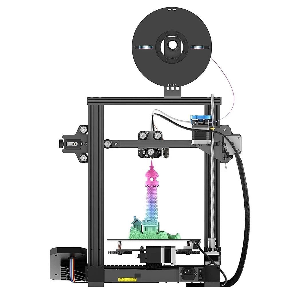 823-2 Creality 3D Printer Upgrade Ender 3 V2 Neo with Resume Printing +PLA 1kg